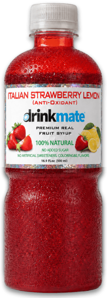 Strawberry Lemon Premium Italian Syrup